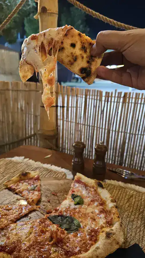 Ciao Napoli pizza photographed by a guest